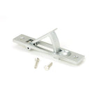 Satin Chrome 125mm x 25mm Edge Pull | From The Anvil-Cabinet Pulls-Yester Home