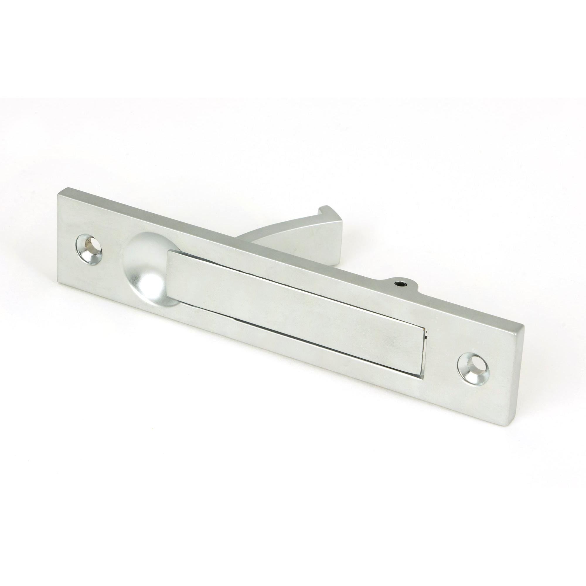 Satin Chrome 125mm x 25mm Edge Pull | From The Anvil - Cabinet Pulls - From The Anvil - Yester Home
