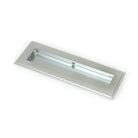 Satin Chrome 175mm Art Deco Rectangular Pull | From The Anvil - Cabinet Pulls - From The Anvil - Yester Home