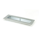 Satin Chrome 175mm Plain Rectangular Pull | From The Anvil - Cabinet Pulls - From The Anvil - Yester Home