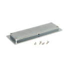 Satin Chrome 175mm Plain Rectangular Pull | From The Anvil - Cabinet Pulls - From The Anvil - Yester Home
