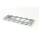 Satin Chrome 175mm Plain Rectangular Pull | From The Anvil-Cabinet Pulls-Yester Home