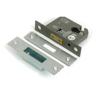 Satin Chrome 2½" Euro Profile Dead Lock - Deadlocks & Deadbolts - From The Anvil - Yester Home