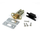 Satin Chrome 2½" Heavy Duty Tubular Deadbolt - Deadlocks & Deadbolts - From The Anvil - Yester Home
