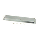 Satin Chrome 250mm Art Deco Rectangular Pull | From The Anvil-Cabinet Pulls-Yester Home