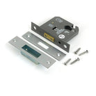 Satin Chrome 3" Euro Profile Dead Lock - Deadlocks & Deadbolts - From The Anvil - Yester Home