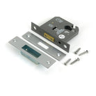 Satin Chrome 3" Euro Profile Dead Lock - Deadlocks & Deadbolts - From The Anvil - Yester Home
