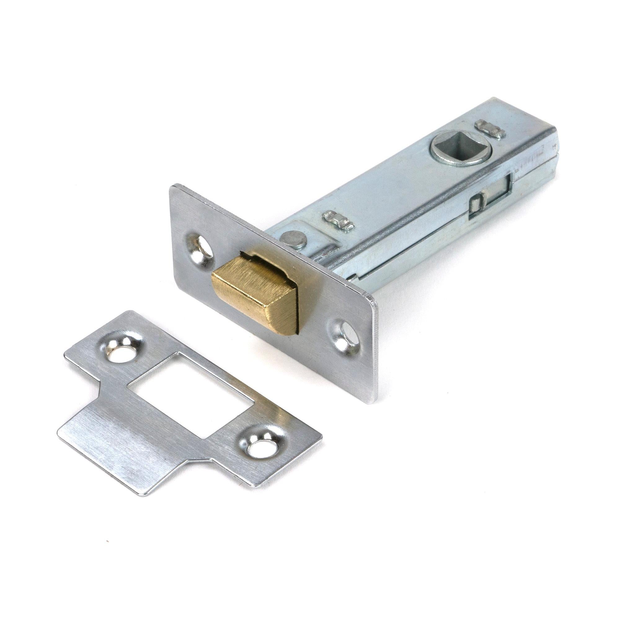 Satin Chrome 3" Tubular Mortice Latch - Latches - From The Anvil - Yester Home