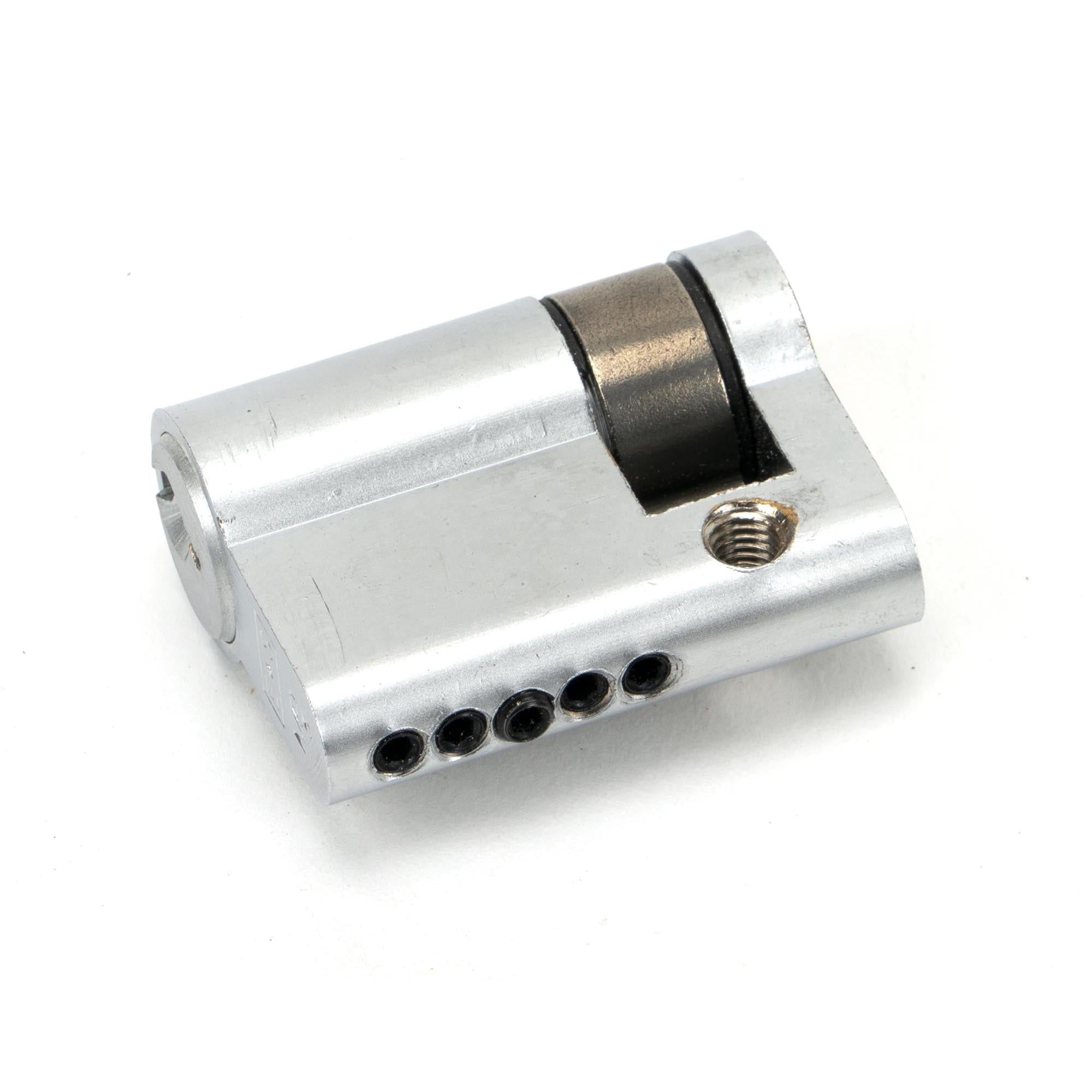 Satin Chrome 30/10 5pin Single Cylinder | From The Anvil - Euro Cylinders - From The Anvil - Yester Home