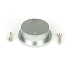 Satin Chrome 34mm Round Finger Edge Pull | From The Anvil-Cabinet Pulls-Yester Home