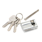 Satin Chrome 35/10 5pin Single Cylinder | From The Anvil - Euro Cylinders - From The Anvil - Yester Home