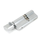 Satin Chrome 35/45T 5pin Euro Cylinder/Thumbturn | From The Anvil-Euro Cylinders-Yester Home
