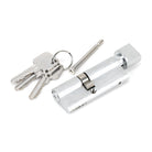 Satin Chrome 35/45T 5pin Euro Cylinder/Thumbturn | From The Anvil - Euro Cylinders - From The Anvil - Yester Home