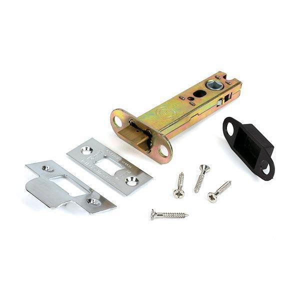 Satin Chrome 4" Heavy Duty Latch - Latches - From The Anvil - Yester Home