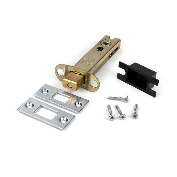 Satin Chrome 4" Heavy Duty Tubular Deadbolt - Deadlocks & Deadbolts - From The Anvil - Yester Home