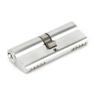 Satin Chrome 40/40 5pin Euro Cylinder KA | From The Anvil - Euro Cylinders - From The Anvil - Yester Home