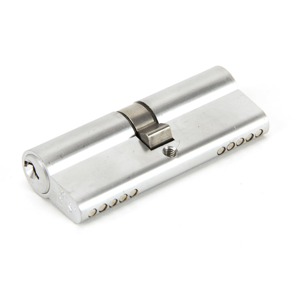 Satin Chrome 40/40 5pin Euro Cylinder KA | From The Anvil-Euro Cylinders-Yester Home