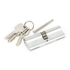 Satin Chrome 45/45 5pin Euro Cylinder | From The Anvil-Euro Cylinders-Yester Home