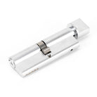 Satin Chrome 45/45 5pin Euro Cylinder/Thumbturn | From The Anvil - Euro Cylinders - From The Anvil - Yester Home