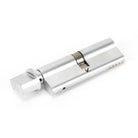 Satin Chrome 45/45 5pin Euro Cylinder/Thumbturn | From The Anvil - Euro Cylinders - From The Anvil - Yester Home