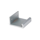 Satin Chrome 50mm Plain Edge Pull | From The Anvil-Cabinet Pulls-Yester Home