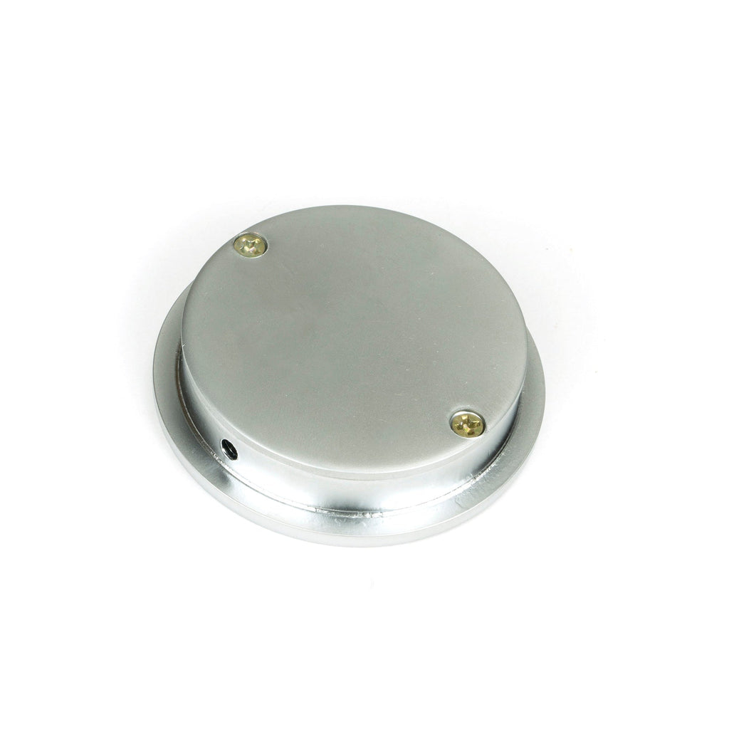 Satin Chrome 60mm Plain Round Pull | From The Anvil