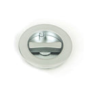 Satin Chrome 60mm Plain Round Pull - Privacy Set | From The Anvil-Cabinet Pulls-Yester Home
