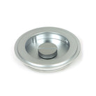 Satin Chrome 75mm Art Deco Round Pull - Privacy Set | From The Anvil-Cabinet Pulls-Yester Home