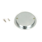 Satin Chrome 75mm Plain Round Pull | From The Anvil - Cabinet Pulls - From The Anvil - Yester Home