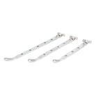Satin Chrome 8" Peardrop Stay | From The Anvil-Stays-Yester Home