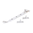 Satin Chrome 8" Peardrop Stay | From The Anvil - Stays - From The Anvil - Yester Home