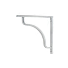 Satin Chrome Abingdon Shelf Bracket (150mm x 150mm) | From The Anvil - Shelf Brackets - From The Anvil - Yester Home