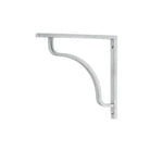 Satin Chrome Abingdon Shelf Bracket (150mm x 150mm) | From The Anvil-Shelf Brackets-Yester Home