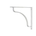 Satin Chrome Abingdon Shelf Bracket (200mm x 200mm) | From The Anvil-Shelf Brackets-Yester Home