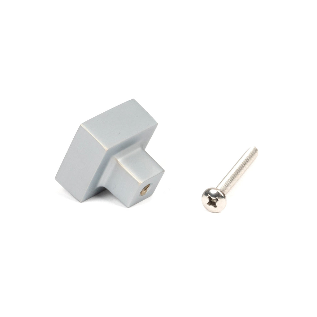 Satin Chrome Albers Cabinet Knob - 25mm | From The Anvil
