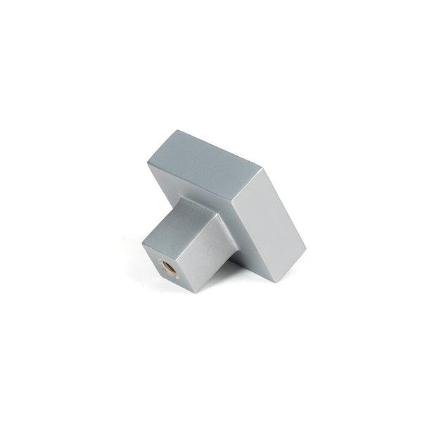 Satin Chrome Albers Cabinet Knob - 30mm | From The Anvil-Cabinet Knobs-Yester Home