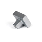 Satin Chrome Albers Cabinet Knob - 35mm | From The Anvil-Cabinet Knobs-Yester Home