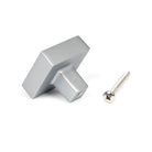 Satin Chrome Albers Cabinet Knob - 35mm | From The Anvil-Cabinet Knobs-Yester Home