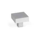 Satin Chrome Albers Cabinet Knob - 35mm | From The Anvil-Cabinet Knobs-Yester Home
