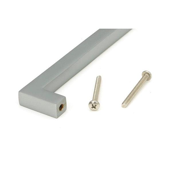 Satin Chrome Albers Pull Handle - Large | From The Anvil