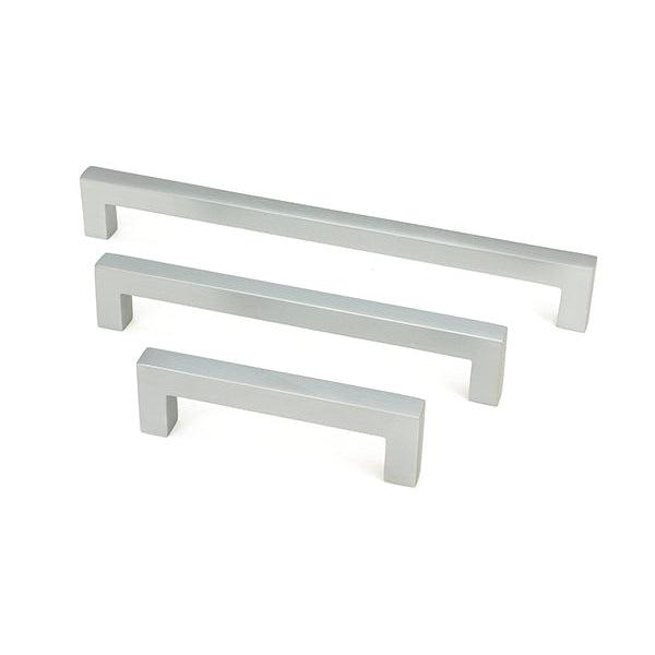 Satin Chrome Albers Pull Handle - Large | From The Anvil-Pull Handles-Yester Home