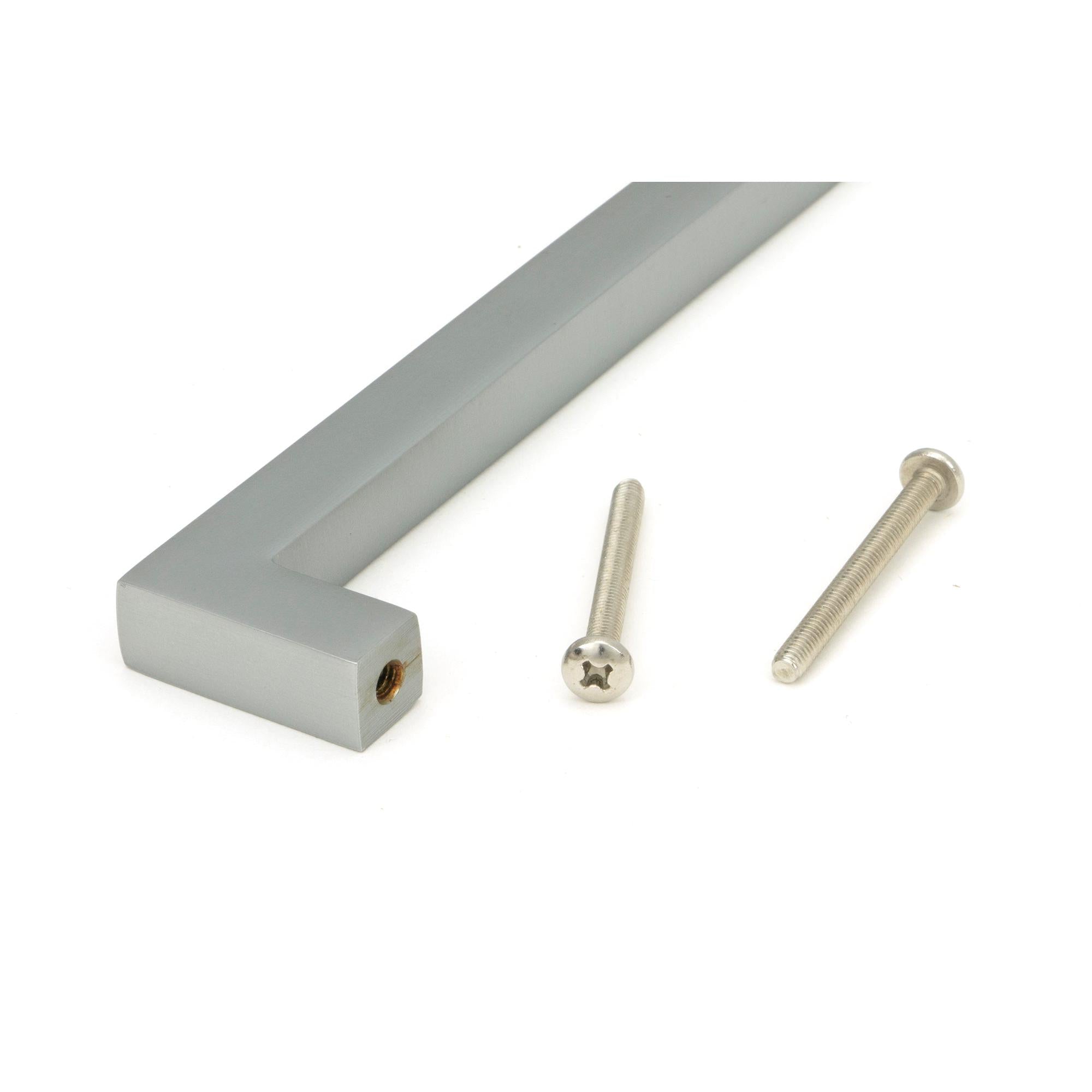 Satin Chrome Albers Pull Handle - Medium | From The Anvil - Pull Handles - From The Anvil - Yester Home