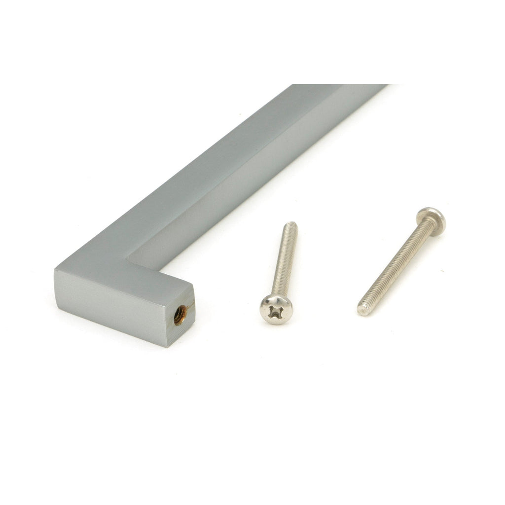 Satin Chrome Albers Pull Handle - Small | From The Anvil