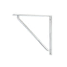 Satin Chrome Barton Shelf Bracket (200mm x 200mm) | From The Anvil - Shelf Brackets - From The Anvil - Yester Home