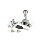 Satin Chrome Beehive Brighton Fastener (Radiused) | From The Anvil-Fasteners-Yester Home