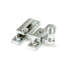 Satin Chrome Beehive Quadrant Fastener - Narrow | From The Anvil - Quadrant Fasteners - From The Anvil - Yester Home