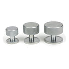 Satin Chrome Brompton Cabinet Knob - 25mm (Plain) | From The Anvil - Cabinet Knobs - From The Anvil - Yester Home
