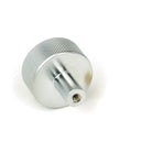 Satin Chrome Brompton Cabinet Knob - 32mm (No rose) | From The Anvil-Cabinet Knobs-Yester Home