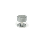 Satin Chrome Brompton Cabinet Knob - 32mm (Plain) | From The Anvil - Cabinet Knobs - From The Anvil - Yester Home