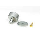 Satin Chrome Brompton Cabinet Knob - 32mm (Plain) | From The Anvil-Cabinet Knobs-Yester Home